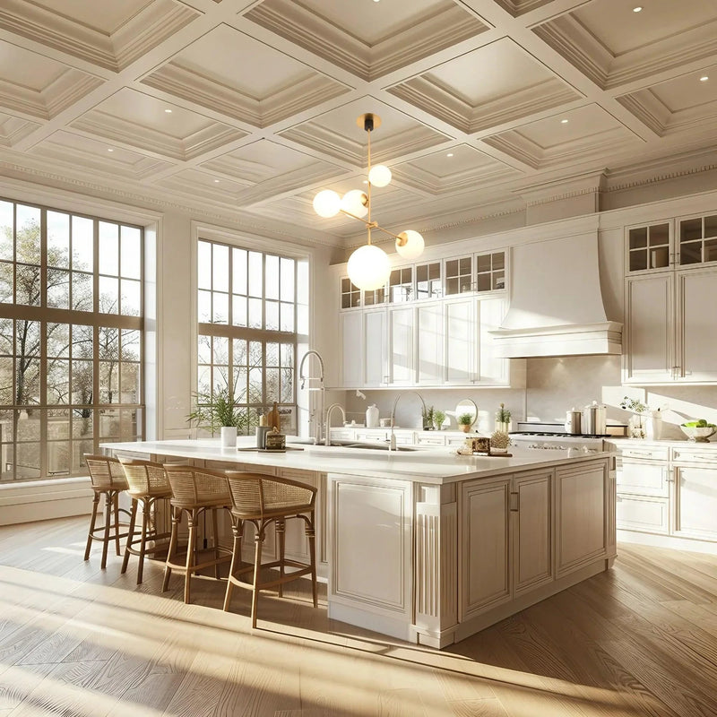Spark Modern Gold 5 Light Dimmable Chandelier, photo 2 of 8