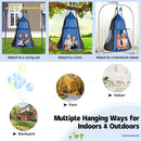 2-in-1 40 Inch Kids Hanging Chair Detachable Swing Tent Set by LJGDeals