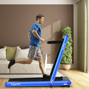 4.75HP 2 In 1 Folding Treadmill with Remote APP Control