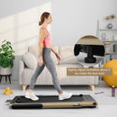 2.25HP 2 in 1 Folding Treadmill with APP Speaker Remote Control
