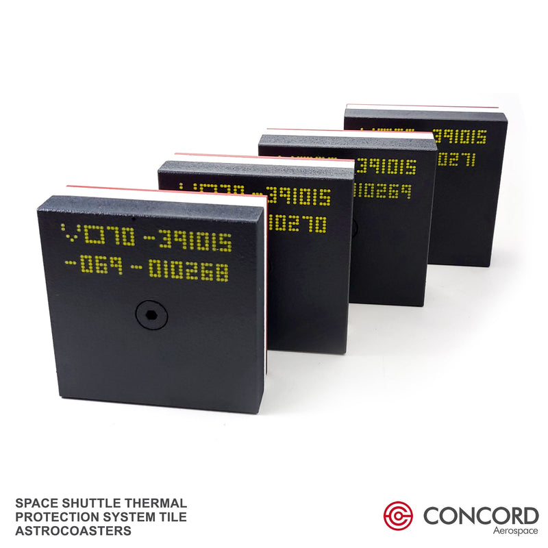 SPACE SHUTTLE THERMAL PROTECTION SYSTEM TILE ASTROCOASTER