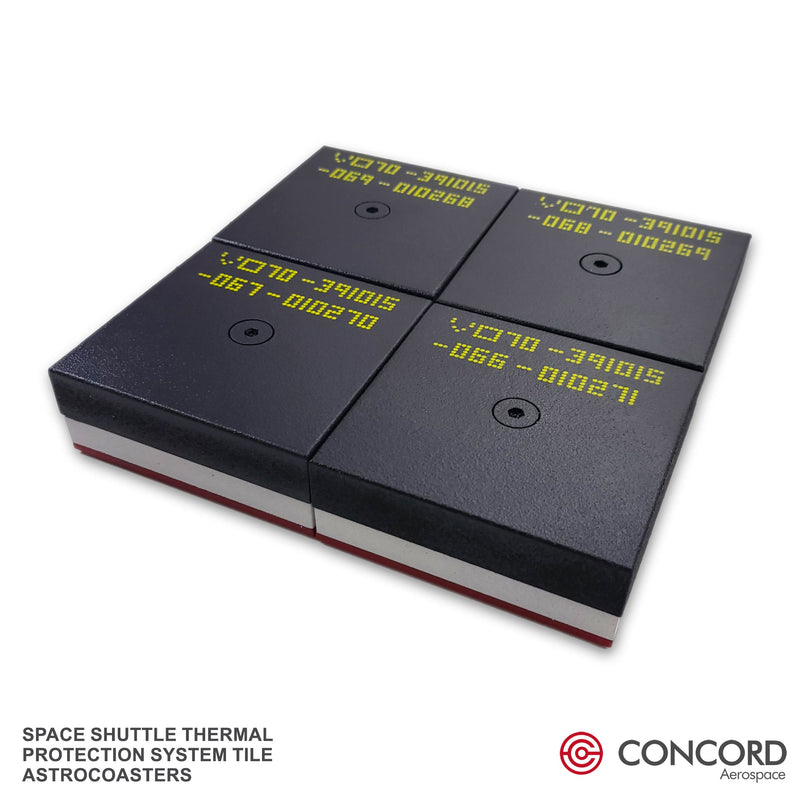 SPACE SHUTTLE THERMAL PROTECTION SYSTEM TILE ASTROCOASTER