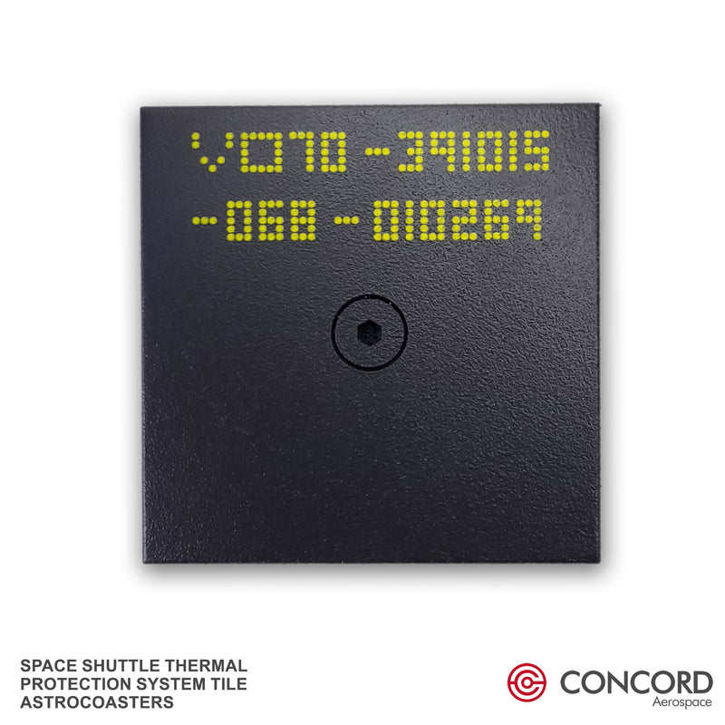 SPACE SHUTTLE THERMAL PROTECTION SYSTEM TILE ASTROCOASTER