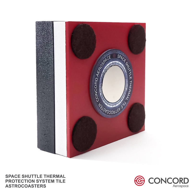 SPACE SHUTTLE THERMAL PROTECTION SYSTEM TILE ASTROCOASTER