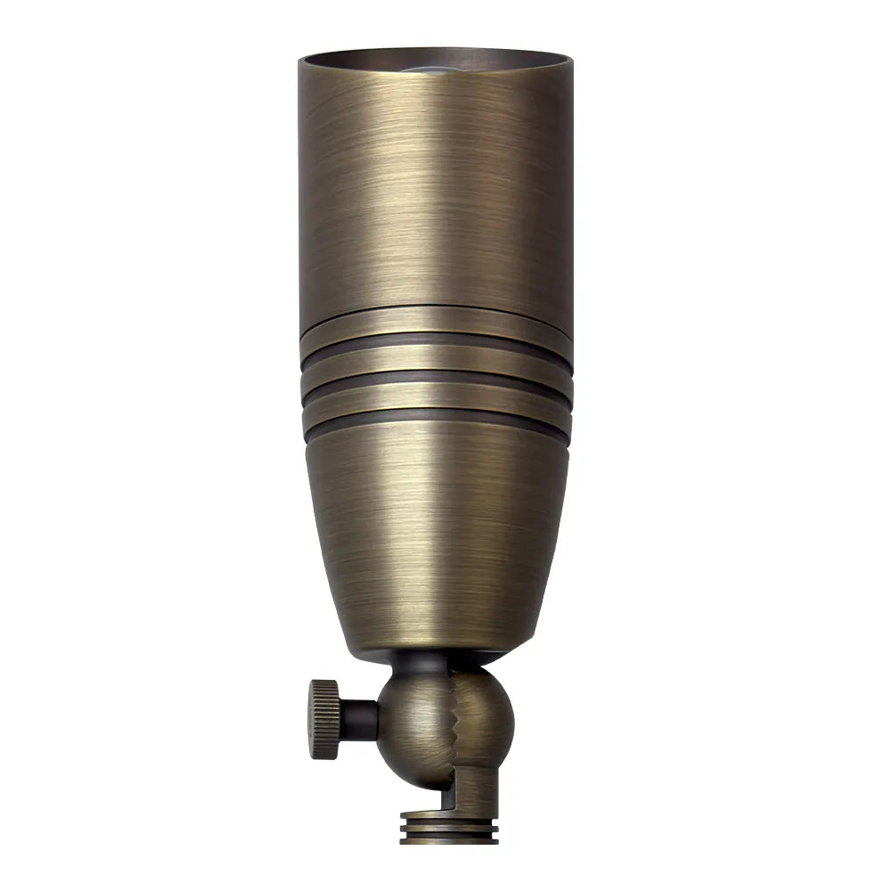 SPB06 Cast Brass 12V Low Voltage LED Outdoor Landscape Spotlight, photo 18 of 25