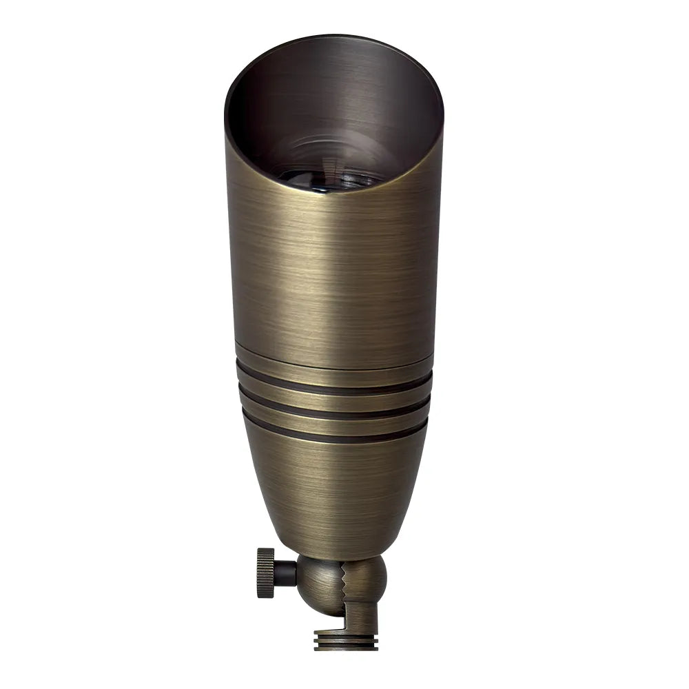 SPB06 Cast Brass 12V Low Voltage LED Outdoor Landscape Spotlight, photo 9 of 25