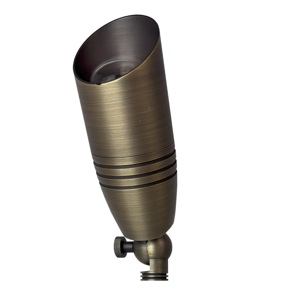 SPB06 Cast Brass 12V Low Voltage LED Outdoor Landscape Spotlight, photo 16 of 25