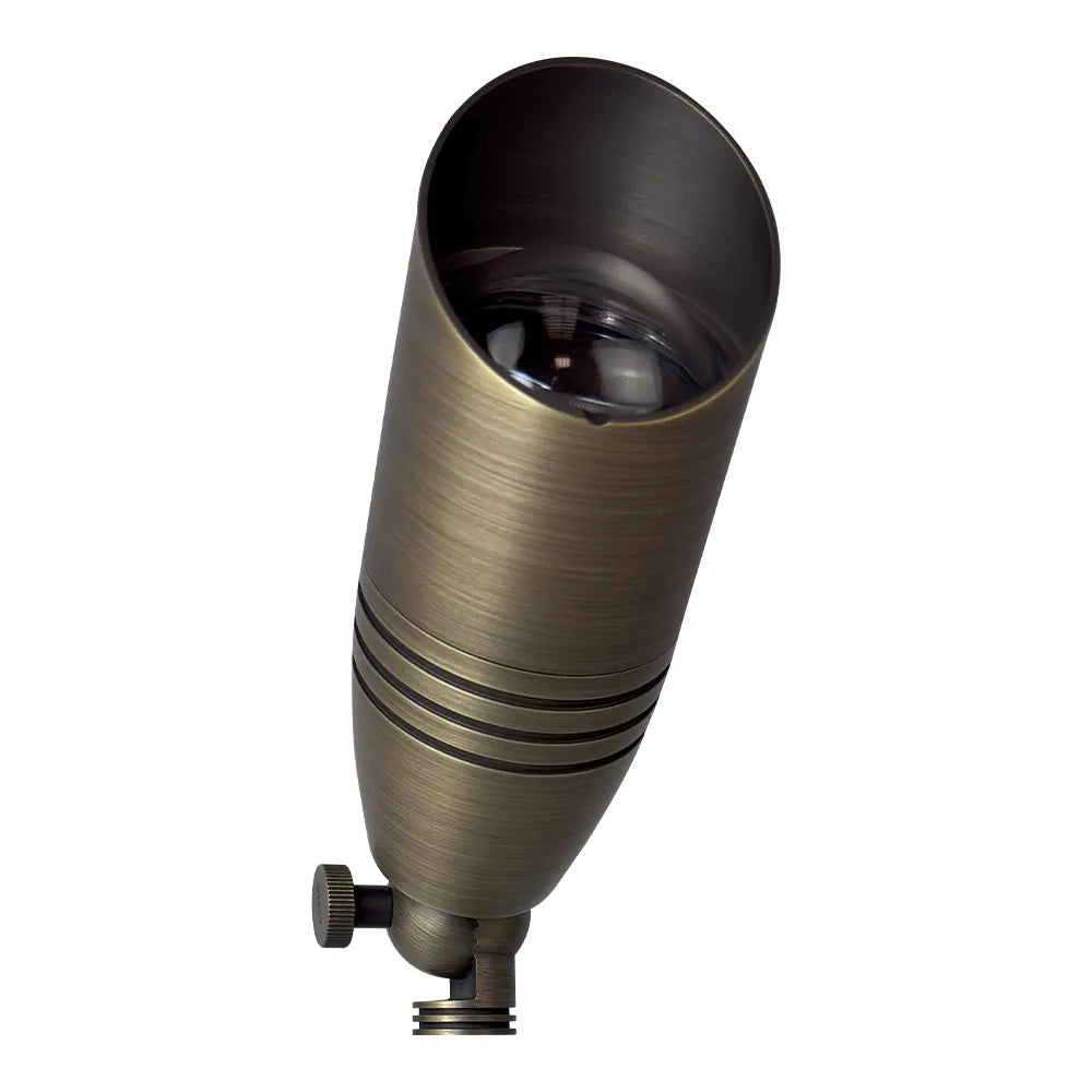 SPB06 Cast Brass 12V Low Voltage LED Outdoor Landscape Spotlight, photo 12 of 25