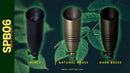 SPB06 Cast Brass 12V Low Voltage LED Outdoor Landscape Spotlight