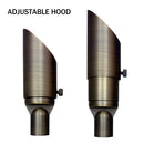 SPB10 8W 3000K Warm White Integrated LED Brass Spotlight 12V Low Voltage Small Directional Bullet Light
