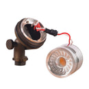 SPB13 3W-12W Adjustable LED 12V Low Voltage Outdoor Landscape Lighting Bullet Style Brass Spotlight