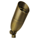 SPB13 3W-12W Adjustable LED 12V Low Voltage Outdoor Landscape Lighting Bullet Style Brass Spotlight