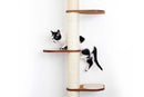 Wall Mounted Cat Climbing Pole - Sisal