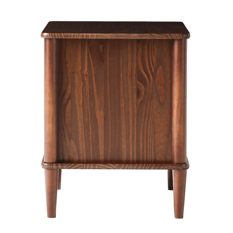 Walker Edison Spindle Transitional 1-Drawer Nightstand