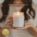 Forever and Always Soy Candle - Clear Jar - 9 oz by Sweet Water Decor
