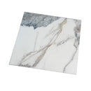 Soft White with Light Gray 32x32 Matte Square Porcelain Large Format Tile (2 pack, 13.78 sq ft/case)