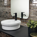 Brown 12x12 Glossy Brick Glass Mosaic Tile (5 pack, 4.83 sq ft/case)