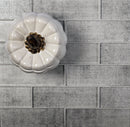Gray 12x12 Glass Glossy Brick Mosaic Tile (5 pack, 4.83 sq ft/case) - Sample