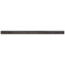 Wood Brown 0.5x12 Glossy Glass Pencil Tile Trim (10 pack, 0.5 sq ft/case) - Sample