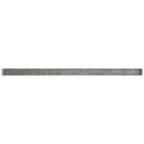 Mink Gray 0.5x12 Glossy Glass Pencil Tile Trim (10 pack, 0.5 sq ft/case) - Sample