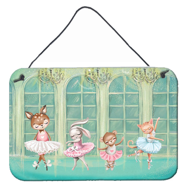 Animal Ballerinas Dancing Wall or Door Hanging Prints