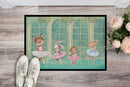 Animal Ballerinas Dancing Doormat - 24x36 Decorative Floor Mat – Indoor/Outdoor Rug with Artistic Flair