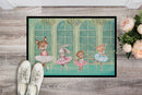 Animal Ballerinas Dancing Doormat - 18x27 Decorative Floor Mat – Indoor/Outdoor Rug with Artistic Flair