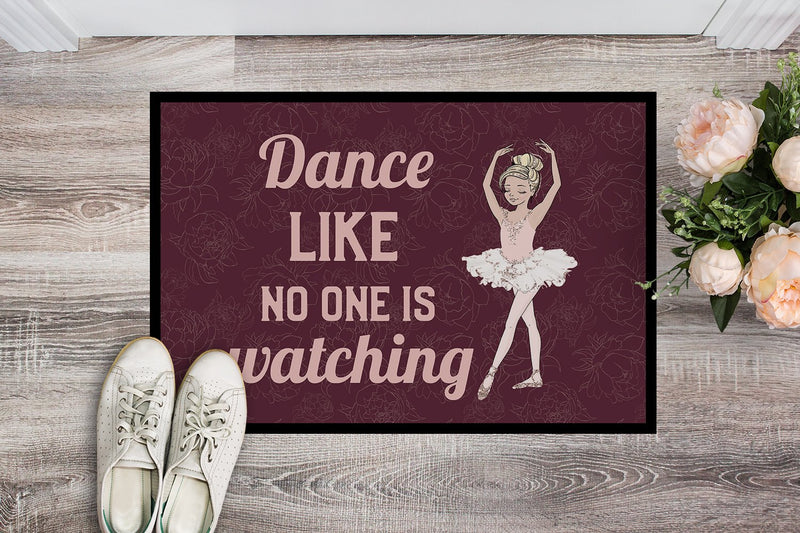 Dance like no one is watching Doormat - 24x36 Decorative Floor Mat – Indoor/Outdoor Rug with Artistic Flair