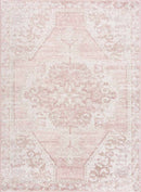Snead Pink Floral Rug