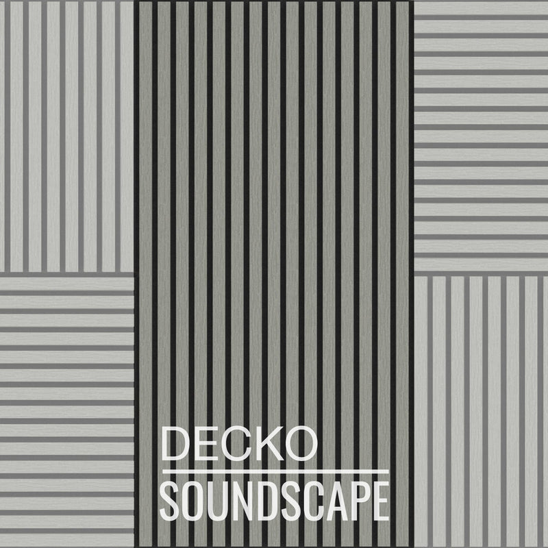 Acoustic Sound Dampening Wall Panels - 3.9 or 7.7 sq ft box | DECKO SOUNDSCAPE - <b>Choose Colour & Size</b>