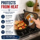 Cavalier Spaniel Pot Holder Set of 2 Heat Resistant Quilted Hot Pads 7.5 x 7.5 Inch, Insulated Kitchen Trivets for Cooking & Baking