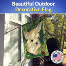 Chihuahua House Flag 28x40 Porch Sleeve Pole Decorative Outside Yard Banner Artwork Wall Hanging, Polyester