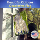Wheaten Terrier Soft Coated House Flag 28x40 Porch Sleeve Pole Decorative Outside Yard Banner Artwork Wall Hanging, Polyester