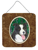 Border Collie Aluminium Metal Wall or Door Hanging Prints