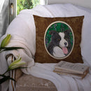 Border Collie Throw Pillow - 14x14 Decorative Pillow – Art for Your Home & Patio