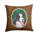 Border Collie Throw Pillow - 14x14 Decorative Pillow – Art for Your Home & Patio