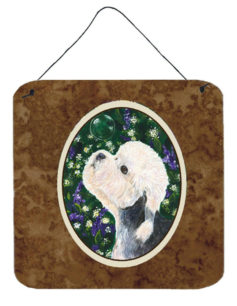 Dandie Dinmont Terrier Aluminium Metal Wall or Door Hanging Prints