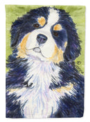 Bernese Mountain Dog House Flag 28x40 Porch Sleeve Pole Decorative Outside Yard Banner Artwork Wall Hanging, Polyester