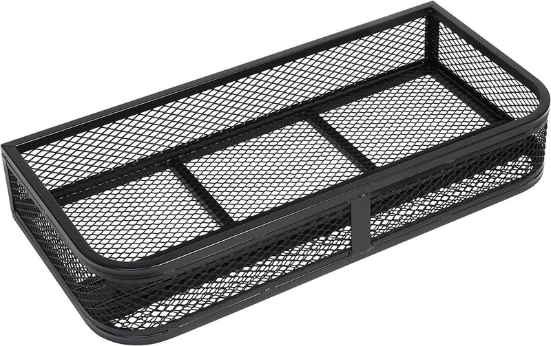 35.8"L x 17.1"W x 6.3"H ATV Front Basket Universal UTV Rear Rack Carrier Cargo Carrier Storage Basket, 500lbs Capacity