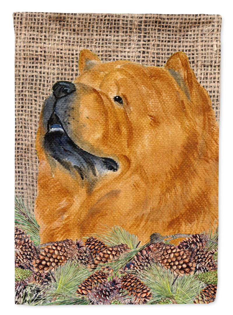 Chow Chow Flag Garden Size