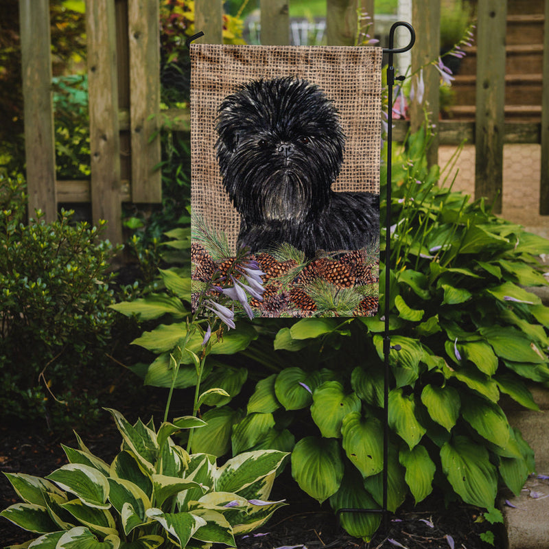 Affenpinscher Flag Garden Size