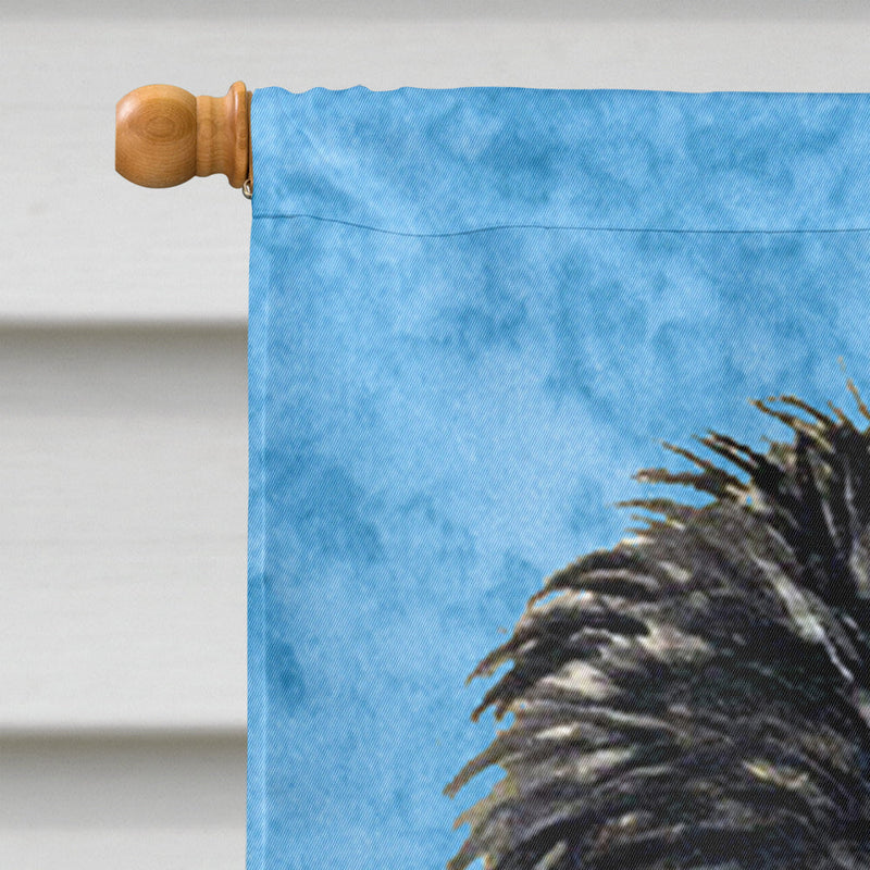 Affenpinscher Flag Canvas House Size