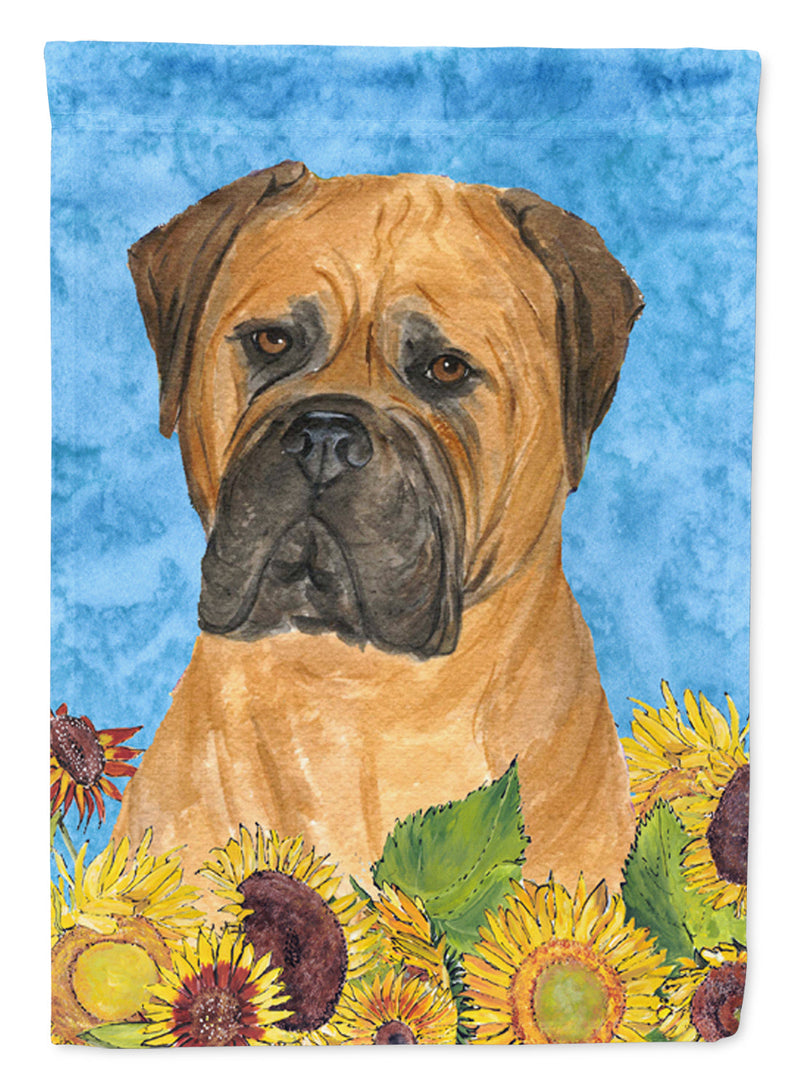 Bullmastiff Flag Canvas House Size