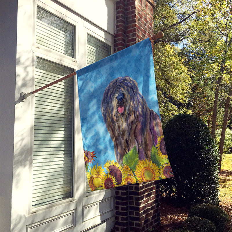 Bergamasco Sheepdog Flag Canvas House Size