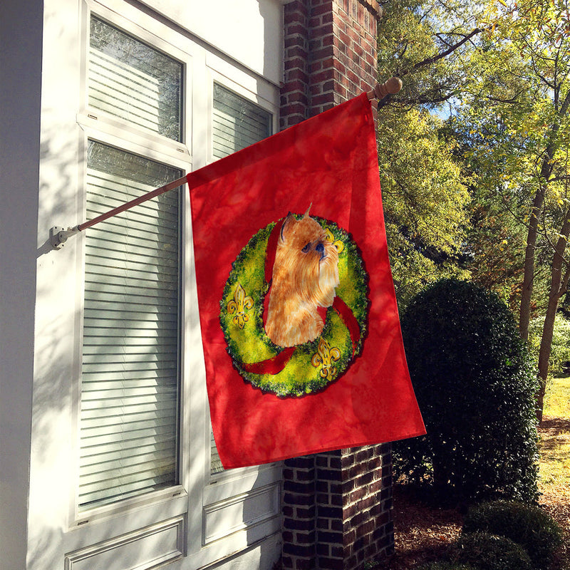 Brussels Griffon Flag Canvas House Size