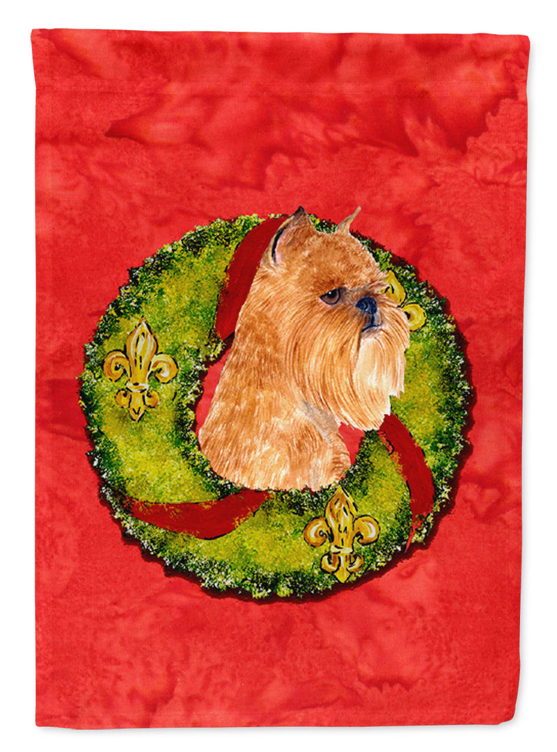 Brussels Griffon Flag Canvas House Size