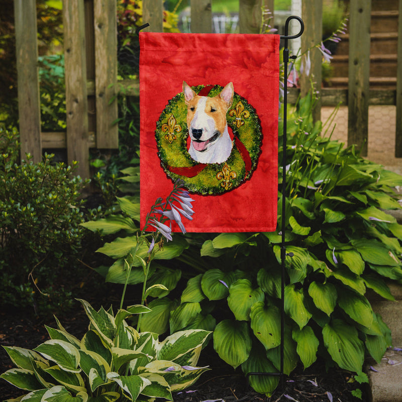 Bull Terrier Flag Garden Size