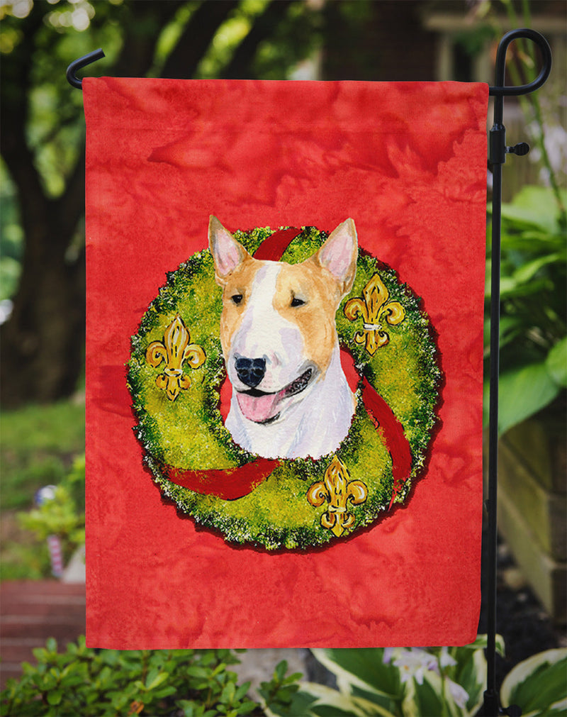 Bull Terrier Flag Garden Size