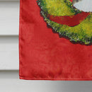 Brindle Boxer Cristmas Wreath House Flag 28x40 Porch Sleeve Pole Decorative Outside Yard Banner Artwork Wall Hanging, Polyester