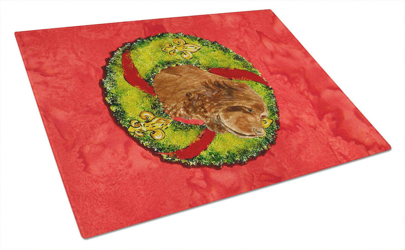 Sussex Spaniel Glass Cutting Board Large